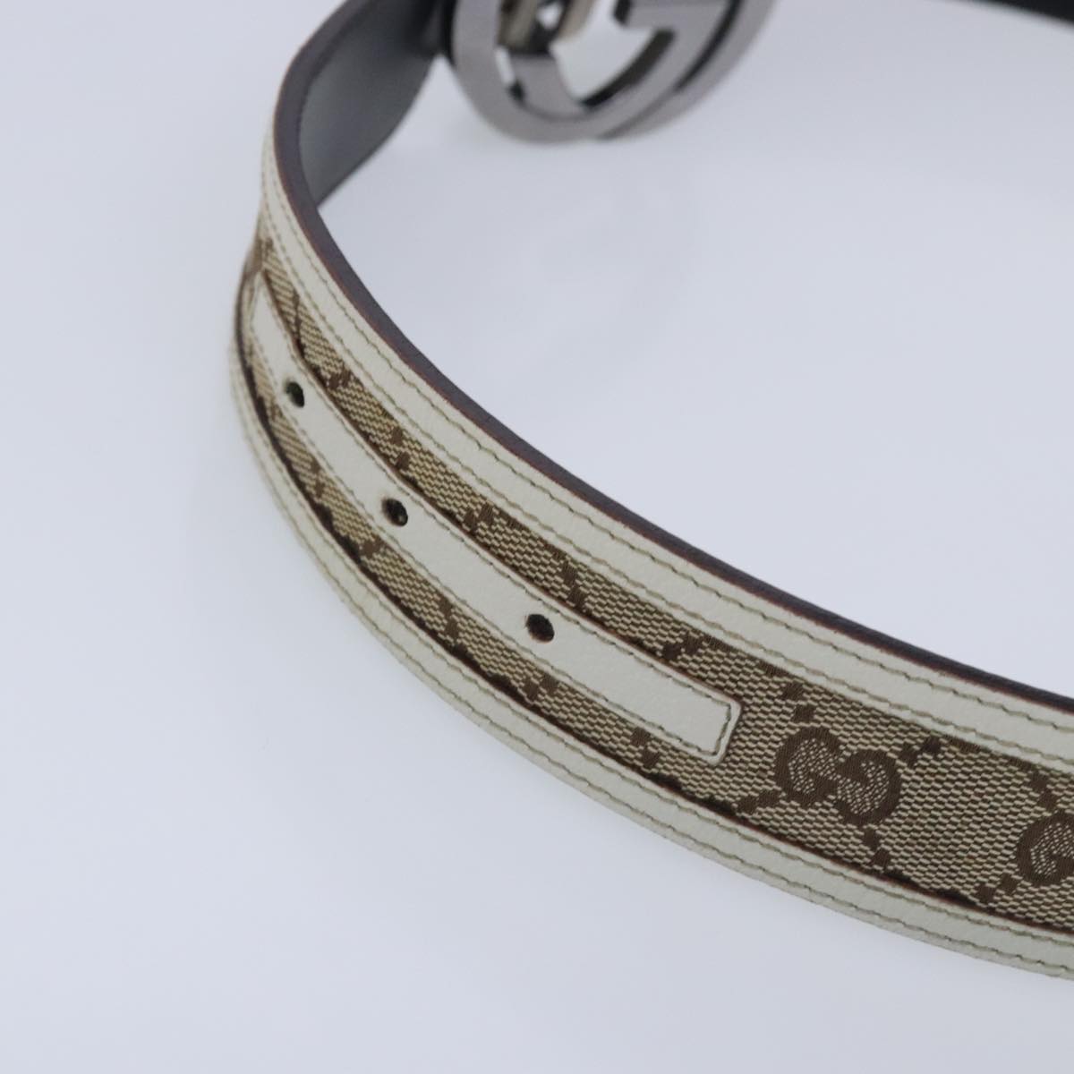 Luxury Gucci Trending 2025 Double G Canvas Belt