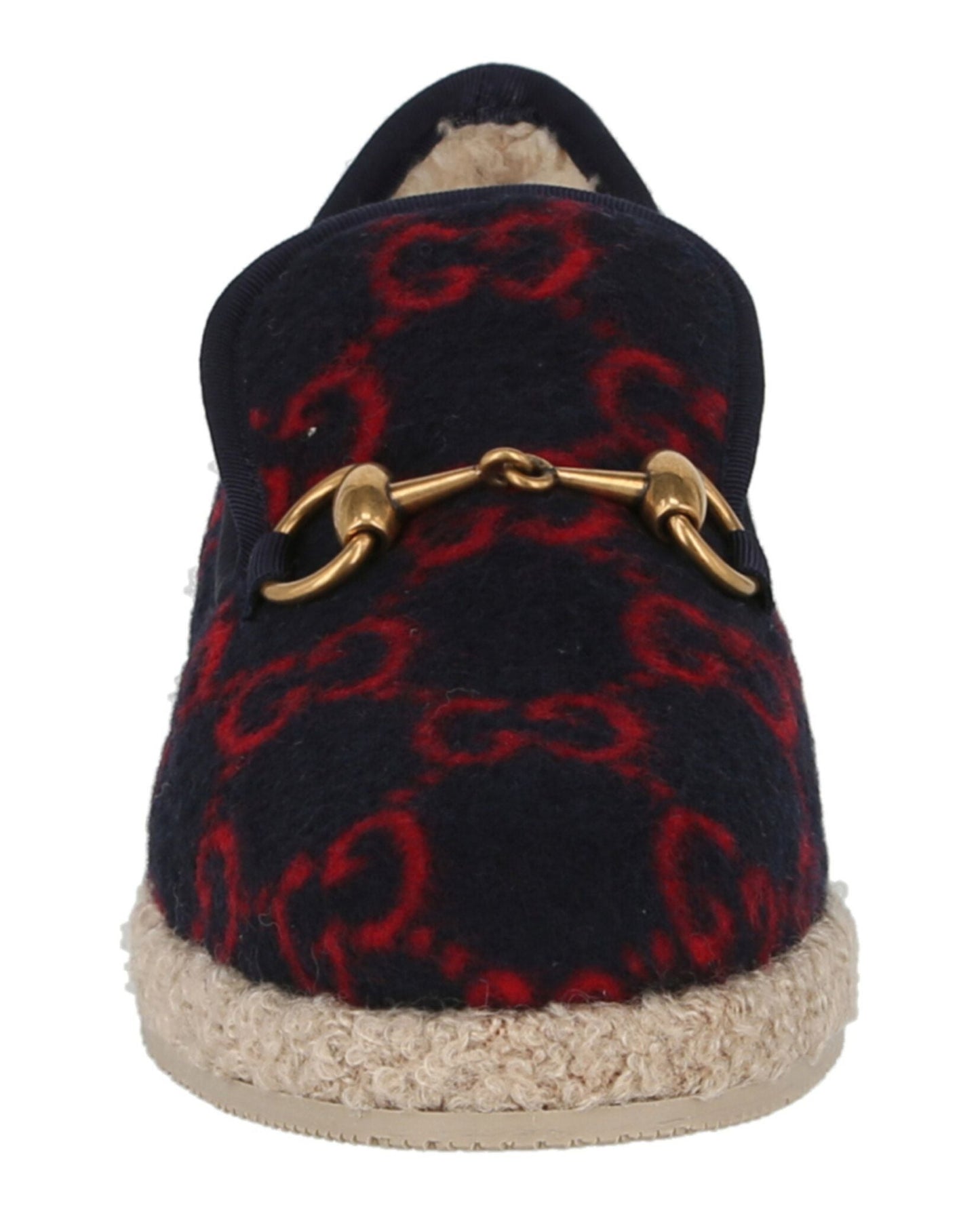 Gucci GG Wool Loafers