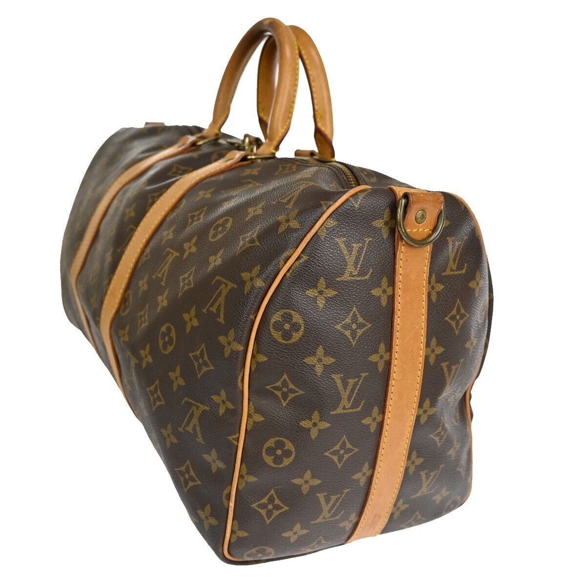 Louis Vuitton Keepall Bandouliere 45 Canvas Travel Bag ()