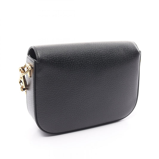 Luxury Gucci Trending 2025 Luxury Gucci Trending 2025 X Adidas Black Leather Horsebit 1955 Shoulder Bag Leather Shoulder Bag