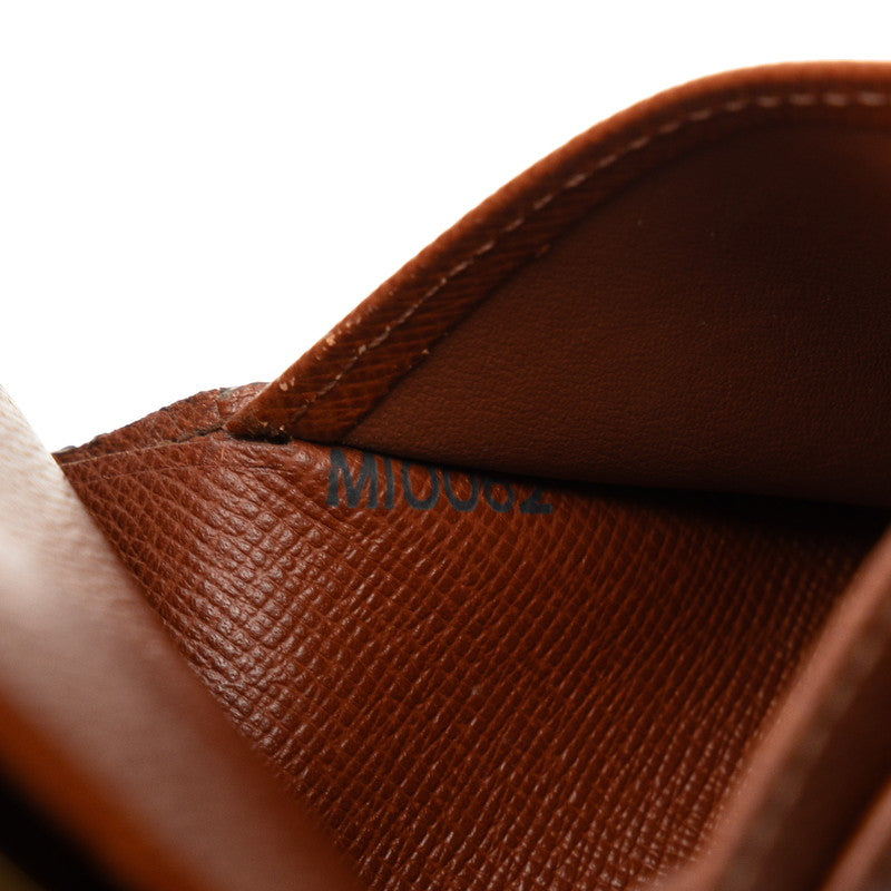Louis Vuitton Monogram Portemone Vie Vie de Vienna Double Fold Wallet M61663 Brown PVC Leather Louis Vuitton