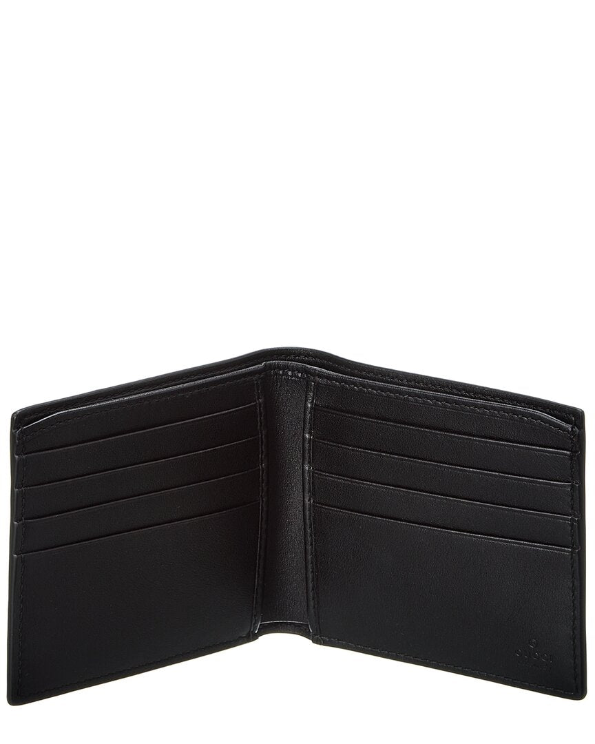 Luxury Gucci Trending 2025 Blade Leather Bifold Wallet