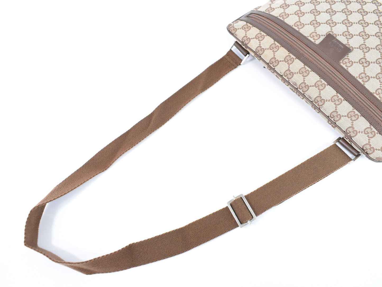 Luxury Gucci Trending 2025 Gg Canvas Canvas Shoulder Bag ()
