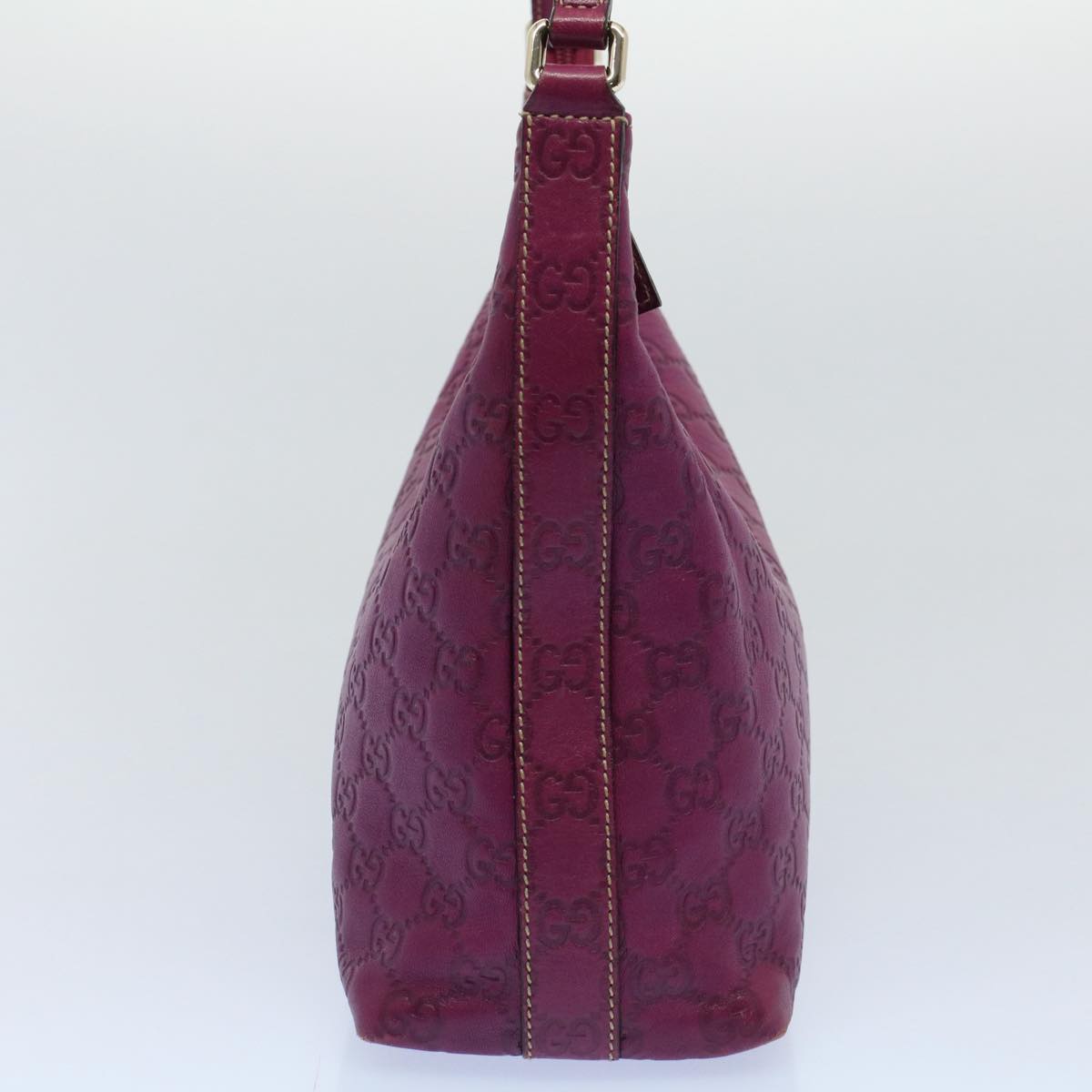 Luxury Gucci GG Canvas Guccissima Shoulder Bag Purple 257282 ep1894