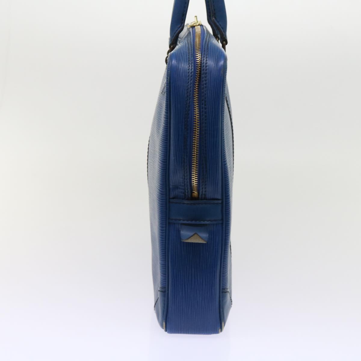 LOUIS VUITTON Epi Porte Documents Voyage Business Bag Blue M54475 ep2591