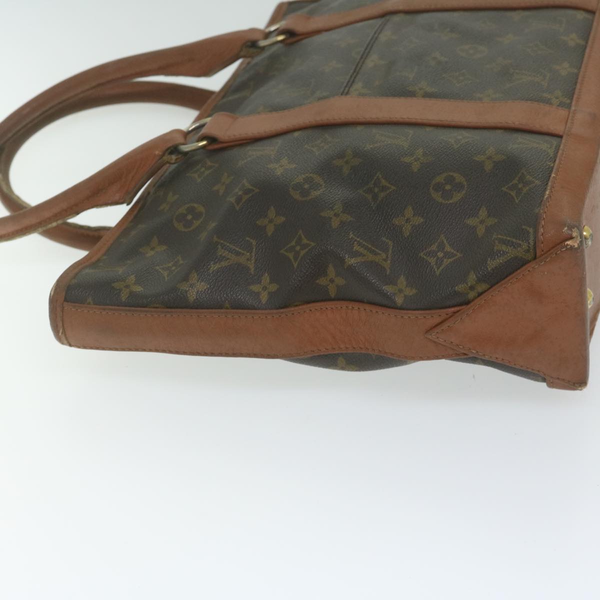 LOUIS VUITTON Monogram Sack Weekend PM Hand Bag M42425 LV ep2597