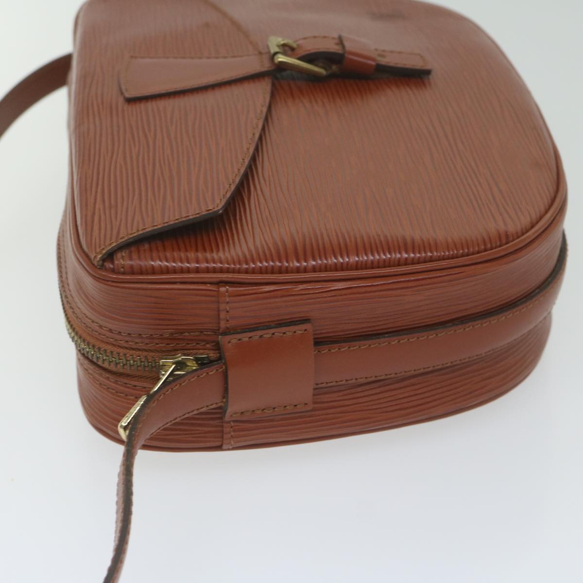 LOUIS VUITTON Epi Jeune FilleMM Shoulder Bag Brown M52153 LV ep2657