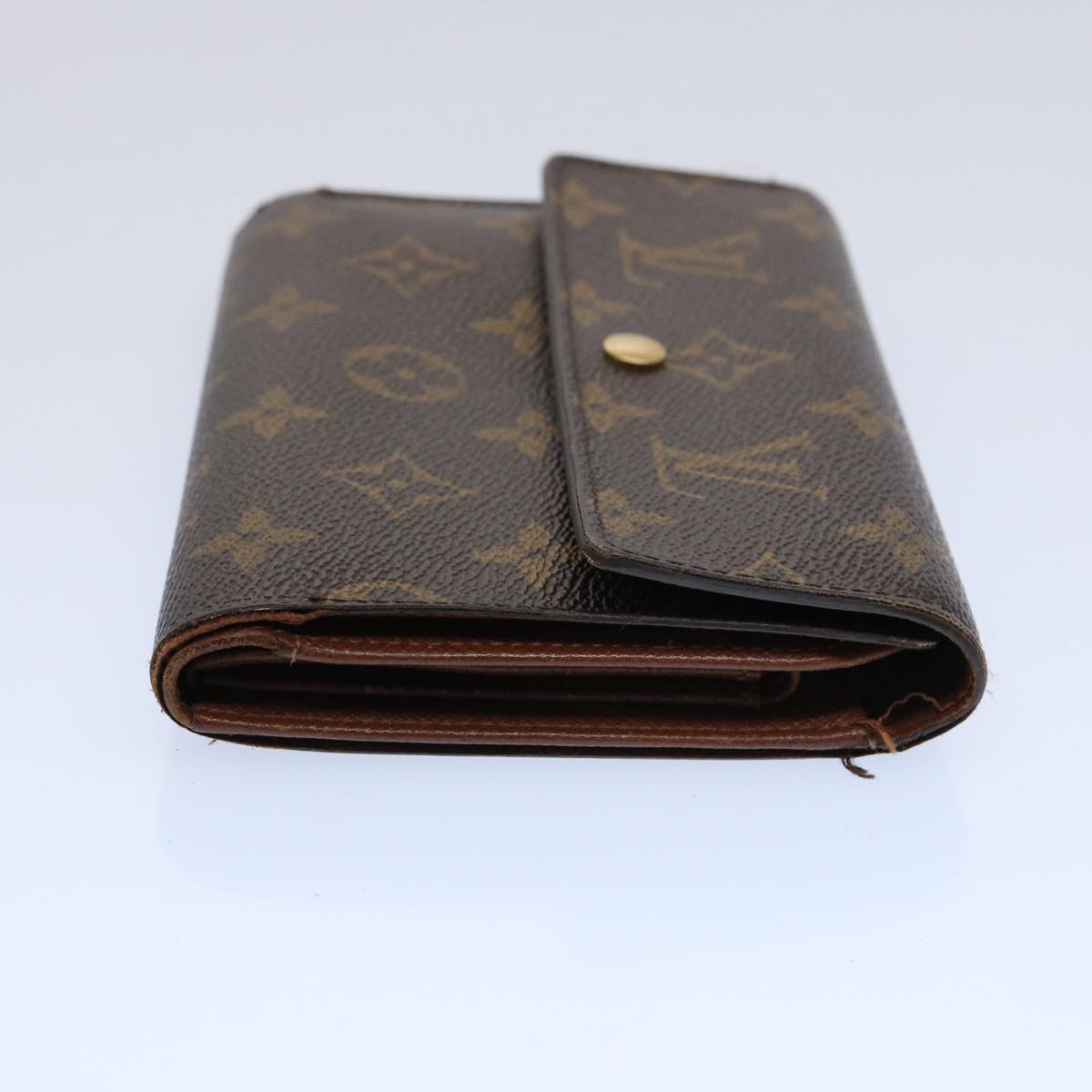 LOUIS VUITTON Monogram Porte Tresor Etui Papie Wallet M61202 LV ep2764