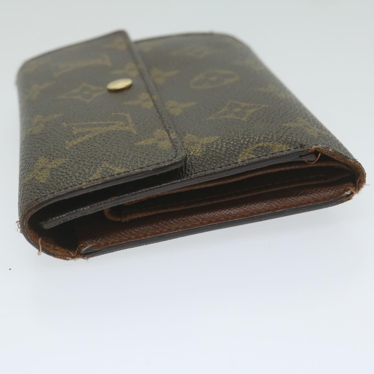 LOUIS VUITTON Monogram Porte Tresor Etui Papie Wallet M61202 LV ep2766