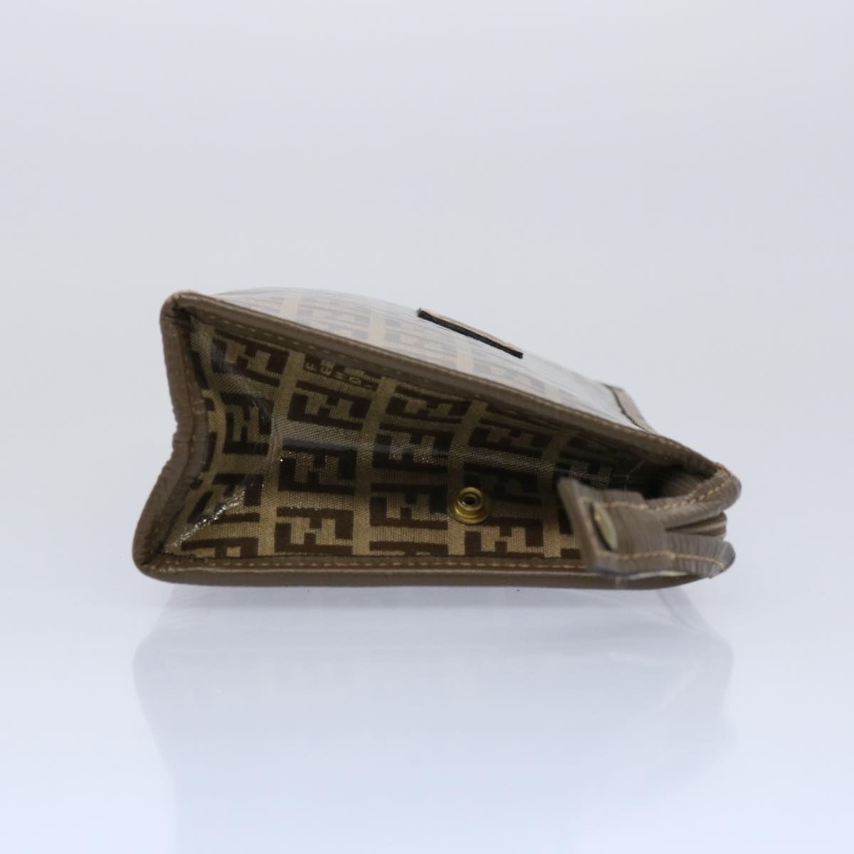 Luxury FendiZucchino Canvas Pouch Brownep3045