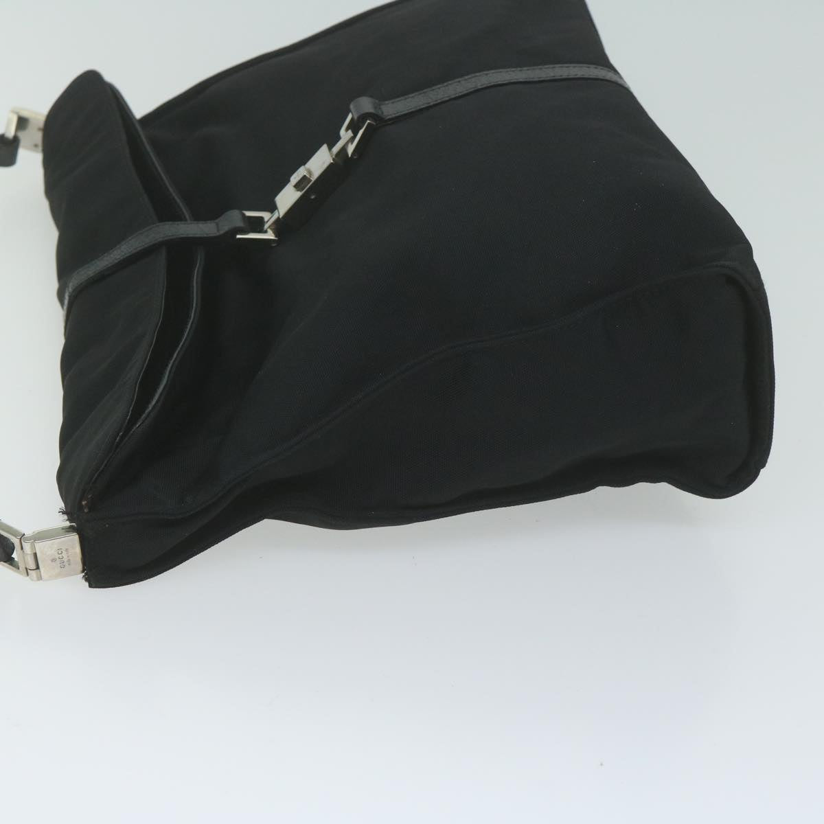 GUCCI Jackie Shoulder Bag Canvas Black 001 3355 ep3051