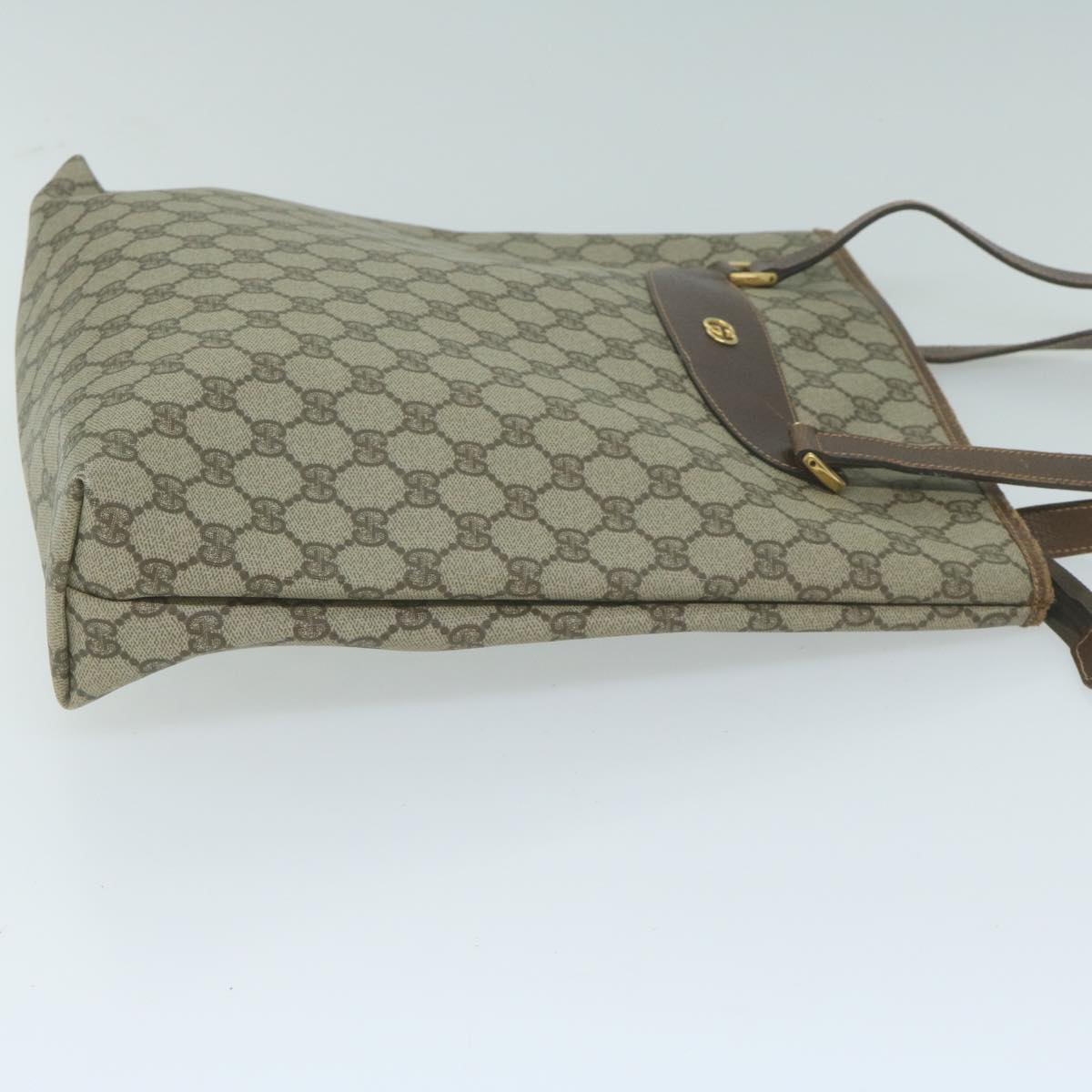 GUCCI GG Supreme Tote Bag PVC Beige 002 270 6130 ep3116