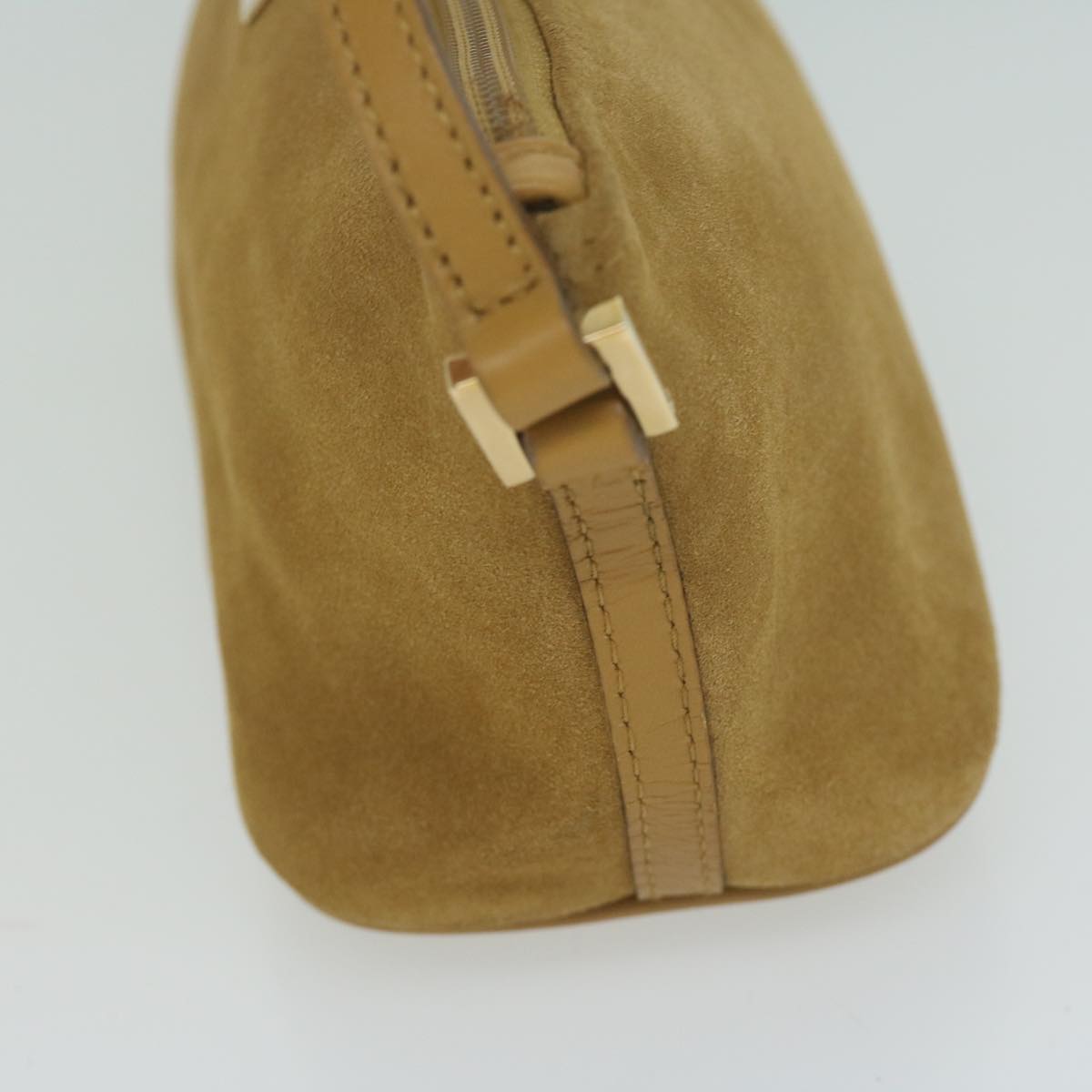 GUCCI Accessory Pouch Suede Beige 039 1103 ep3139
