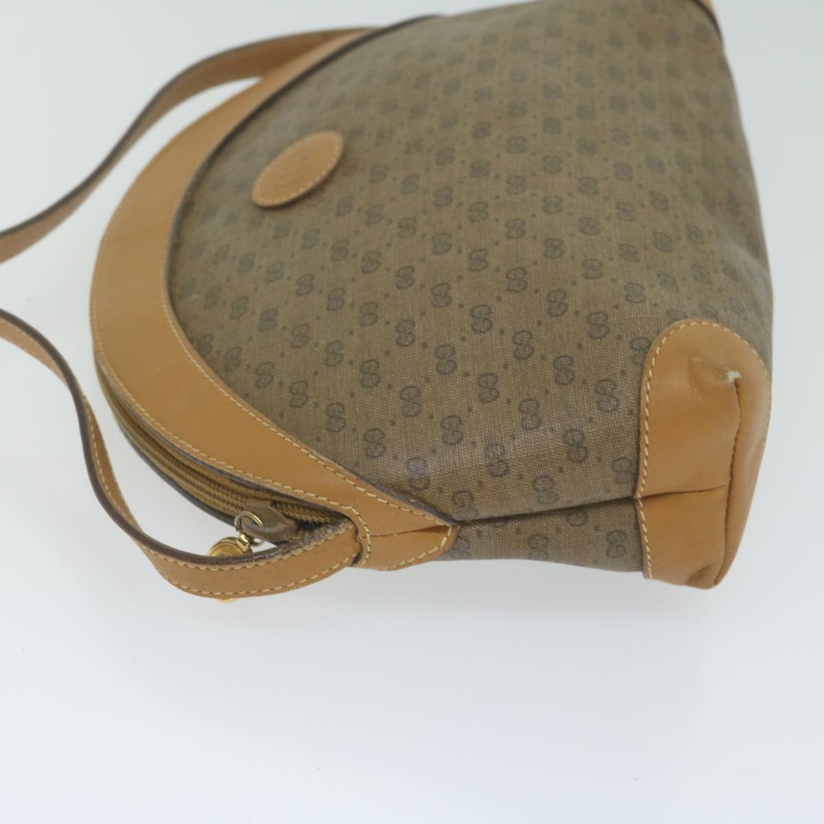 GUCCI Micro GG Supreme Shoulder Bag PVC Beige 007 115 0083 ep3177