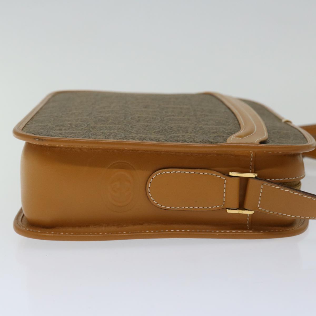 GUCCI Shoulder Bag Canvas Leather Brown 001 256 1308 ep3474