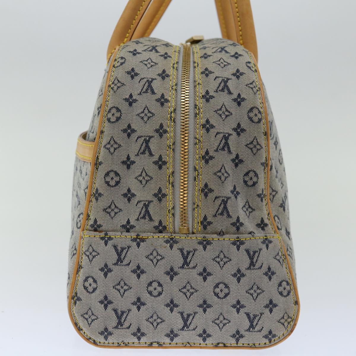 LOUIS VUITTON Monogram Mini Marie Hand Bag Blue M92003 LV ep3865