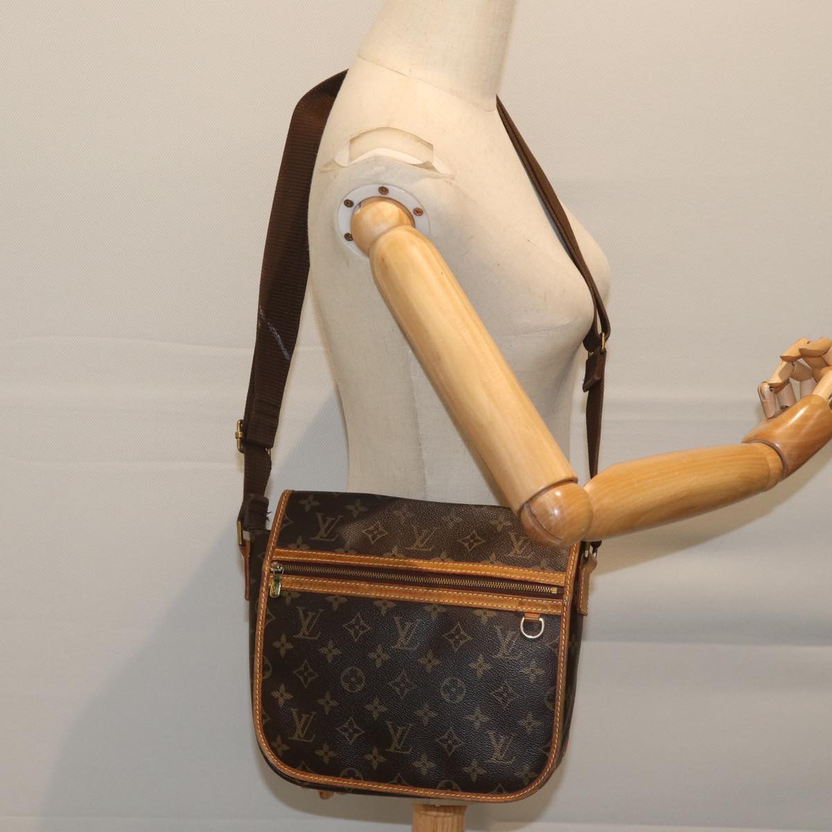 LOUIS VUITTON Monogram Messenger Bosphore PM Shoulder Bag M40106 LV ep3912