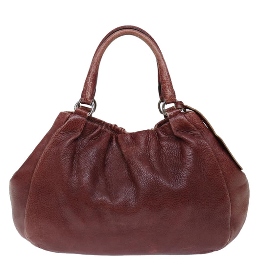 Luxury PradaTote Bag Leather Red ep3972