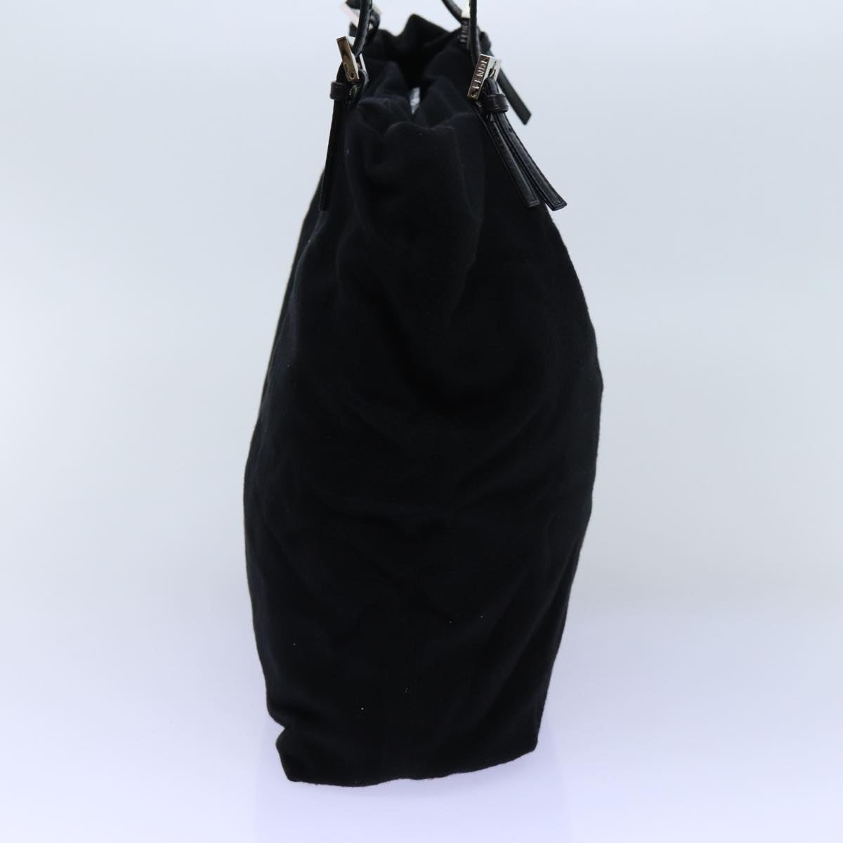 Luxury Fendi Tote Bag Wool Blackep4048