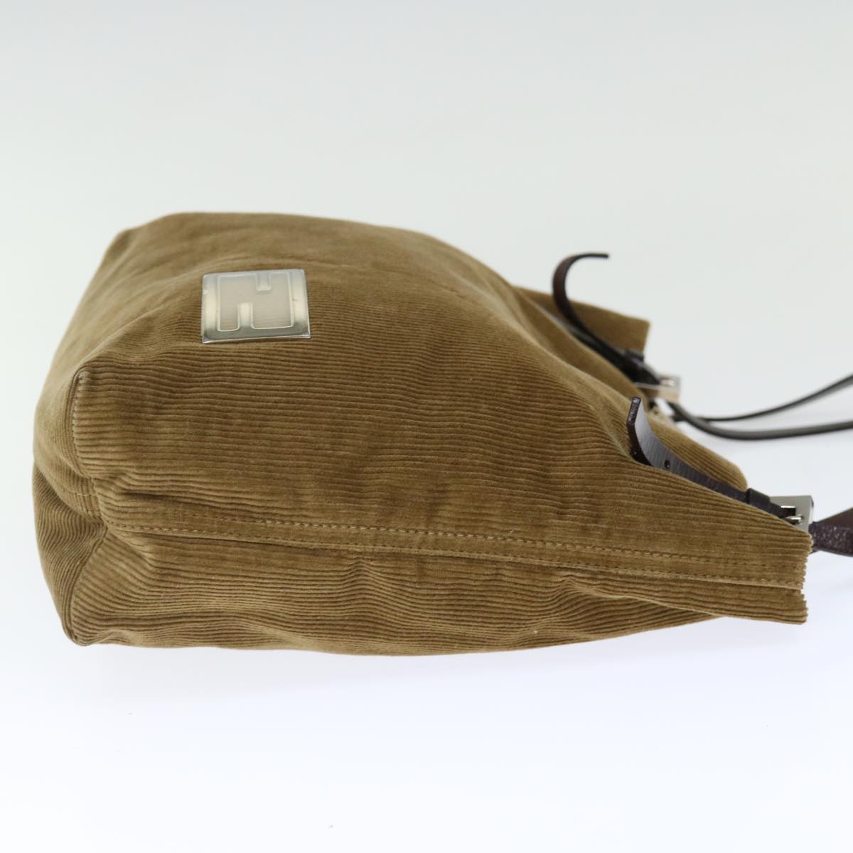 Luxury Fendi Tote Bag Corduroy Beigeep4054