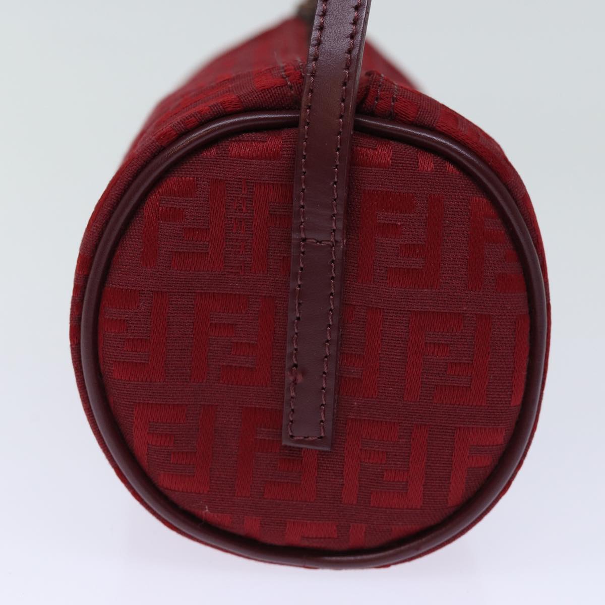 Luxury Fendi Zucchino Canvas Hand Bag Redep4059