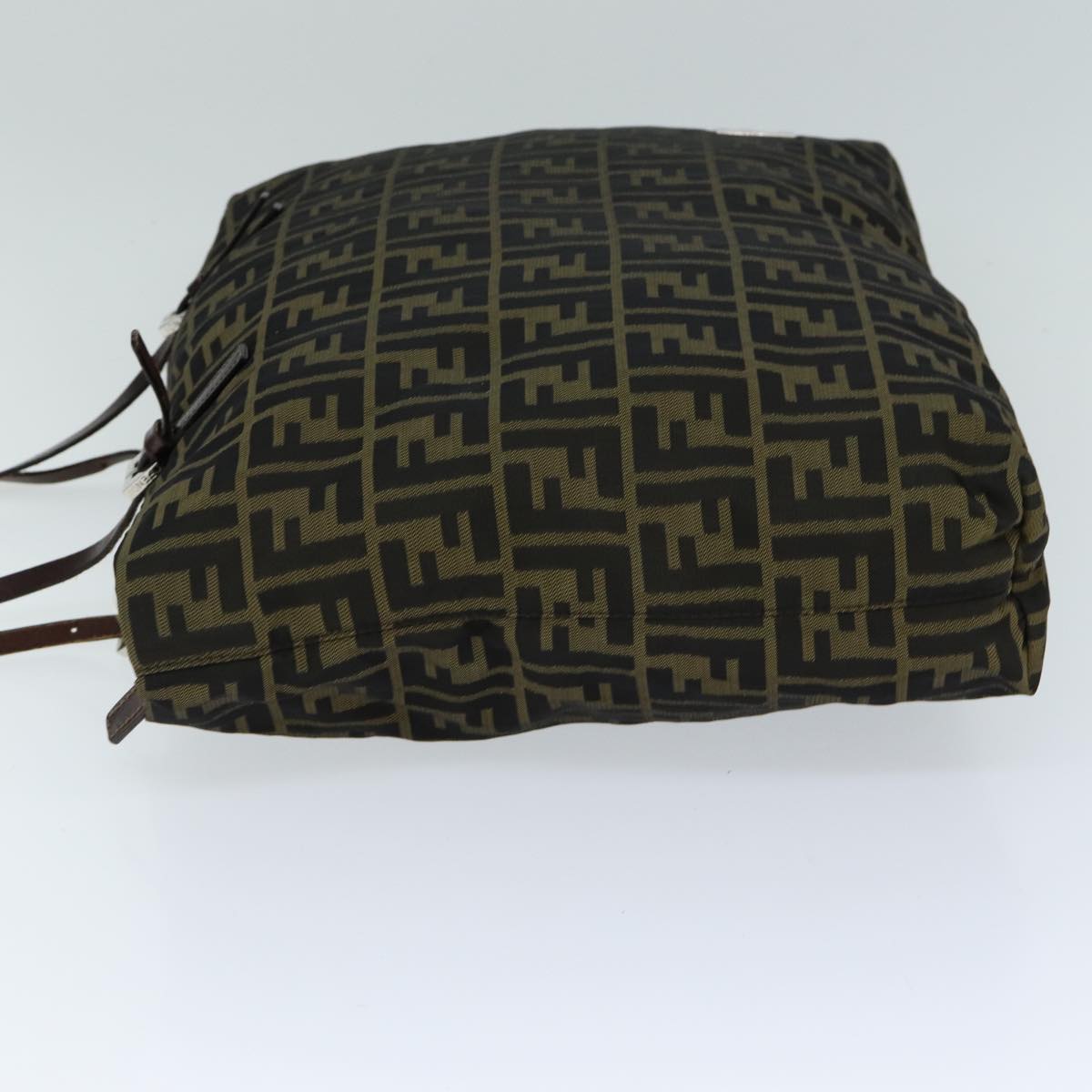 Luxury Fendi Zucca Canvas Tote Bag Black Brownep4185