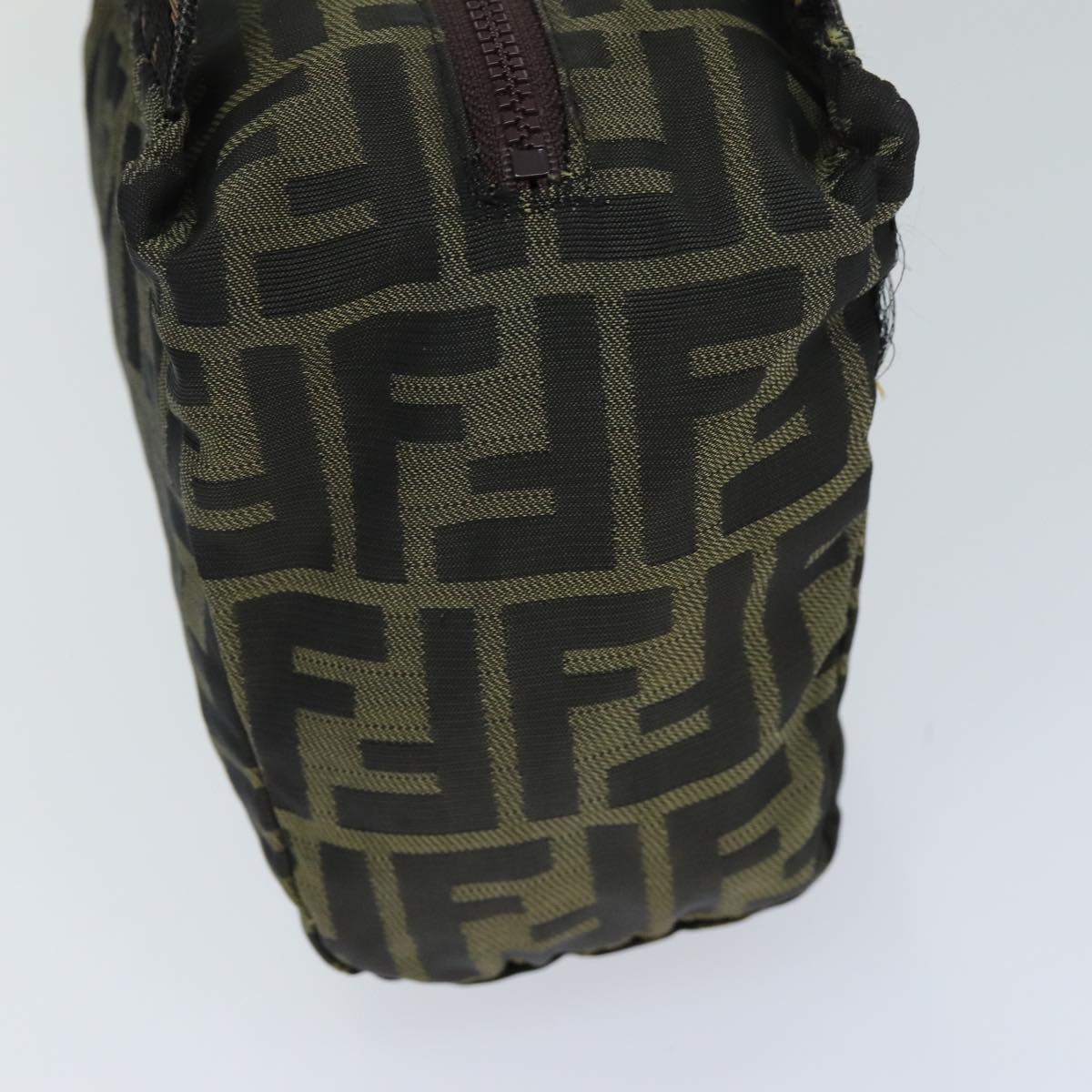Luxury Fendi Zucca Canvas Hand Bag Black Brownep4208