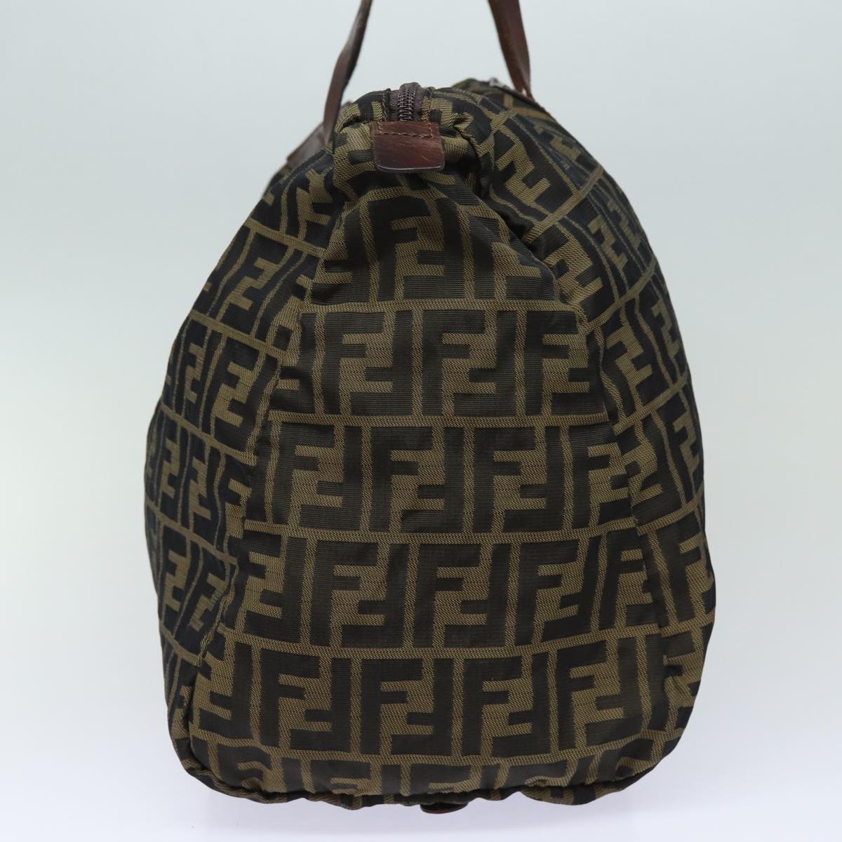 Luxury Fendi Zucca Canvas Tote Bag Brown Blackep4658
