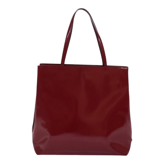 Luxury Prada Tote Bag Patent leather Red ep5078