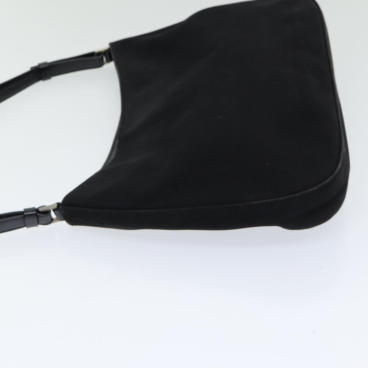 Luxury Prada Shoulder Bag Nylon Black Silver ep5200