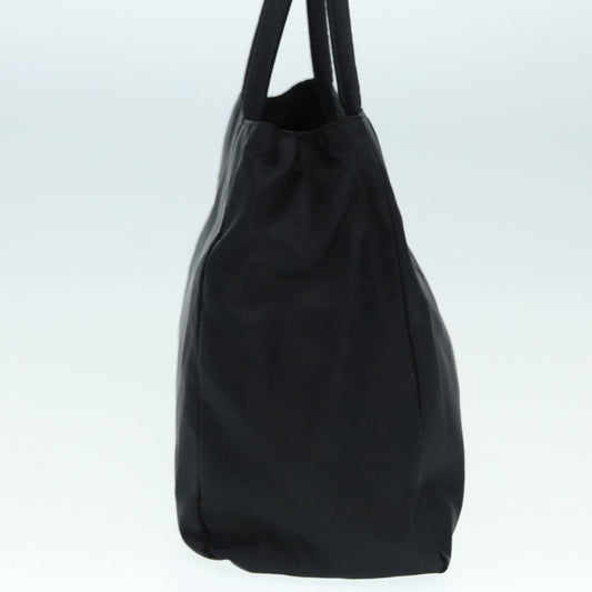 Luxury Prada Tote Bag Nylon Silver Black ep5400