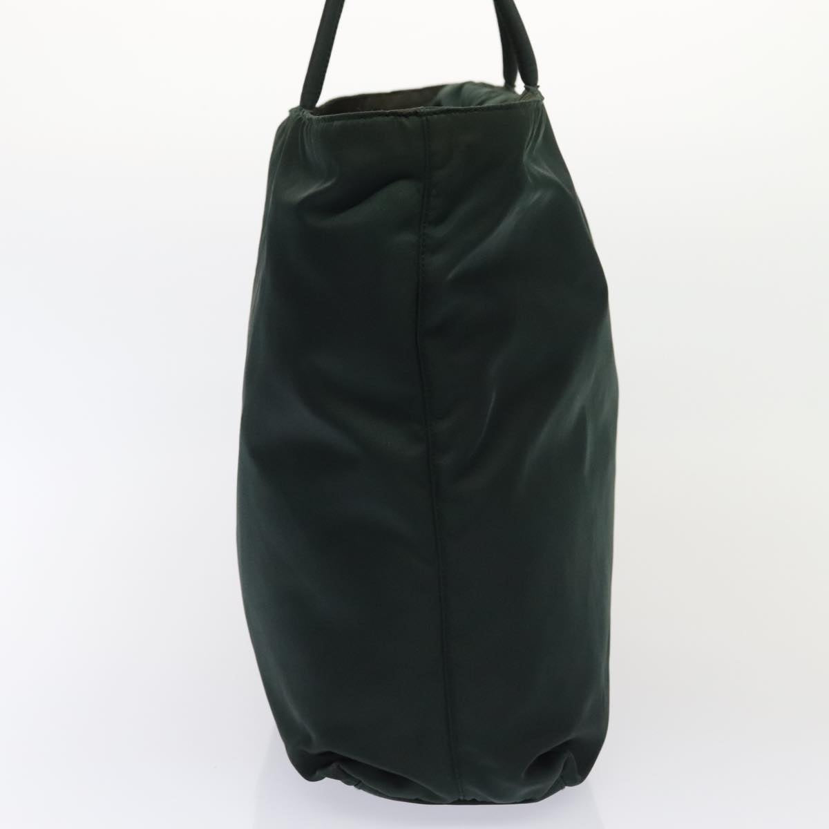 Luxury Prada Tote Bag Nylon Green Silver ep5524