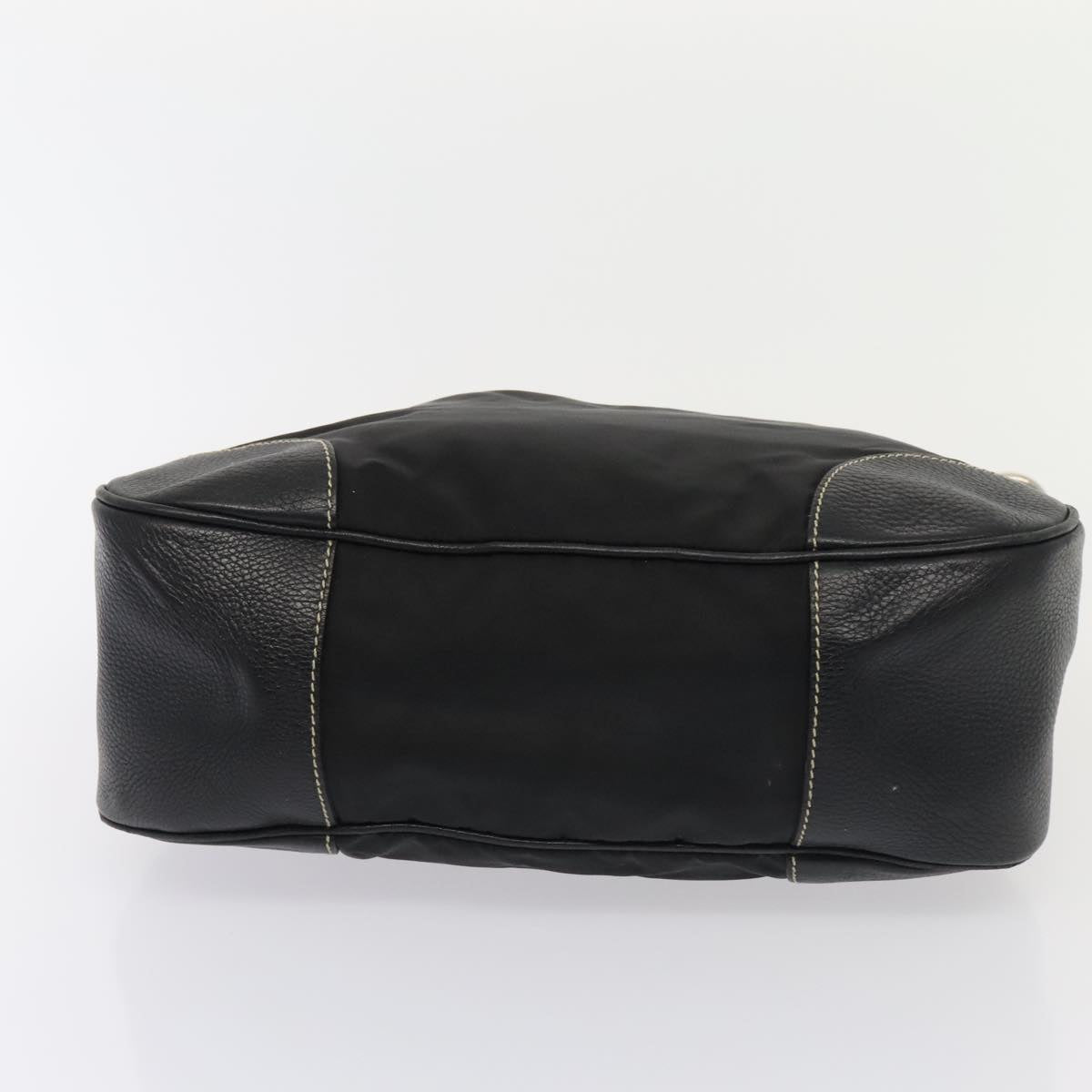 Luxury Prada Shoulder Bag Nylon Black Silver ep5537