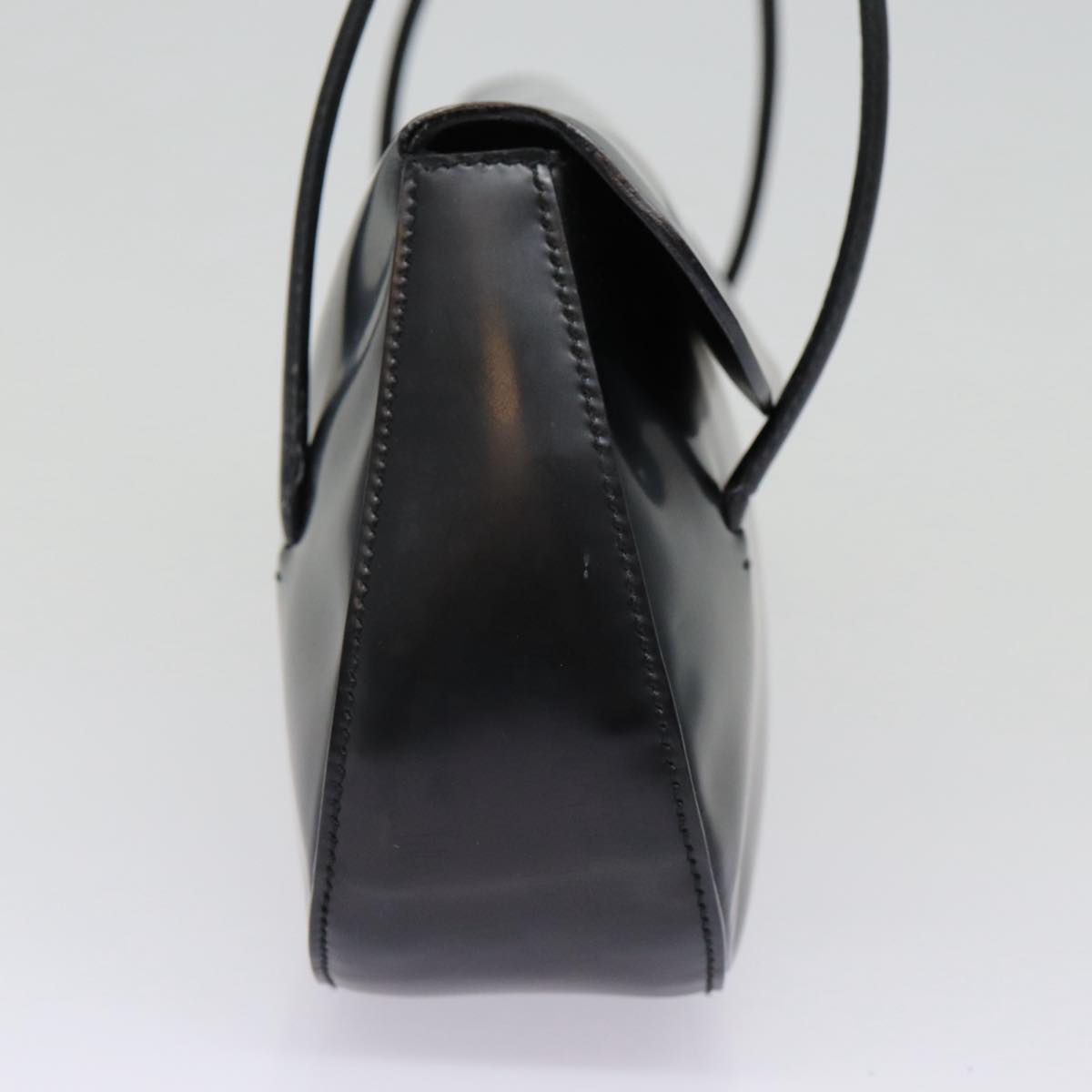 Luxury Prada Hand Bag Patent leather Black Silver ep5585