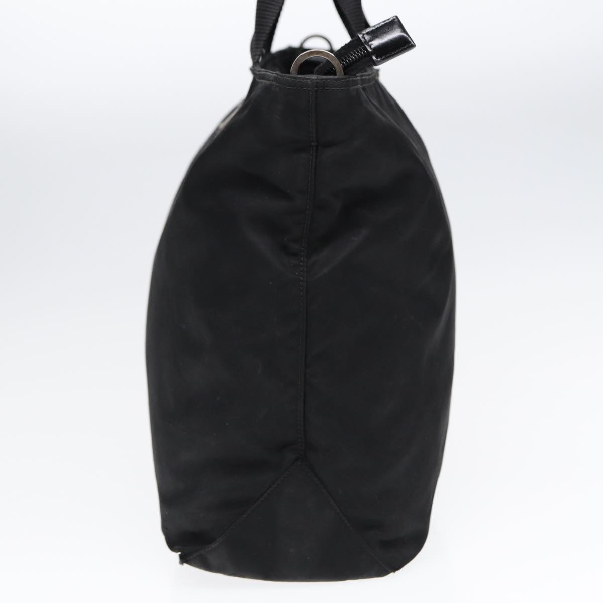 Luxury Prada Tote Bag Nylon 2way Black Silver ep5682