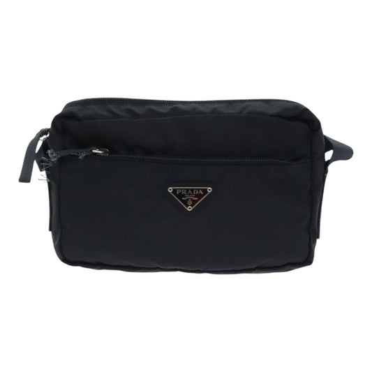 Luxury Prada Luxury Prada Shoulder Bag Nylon Black Silver ep5715