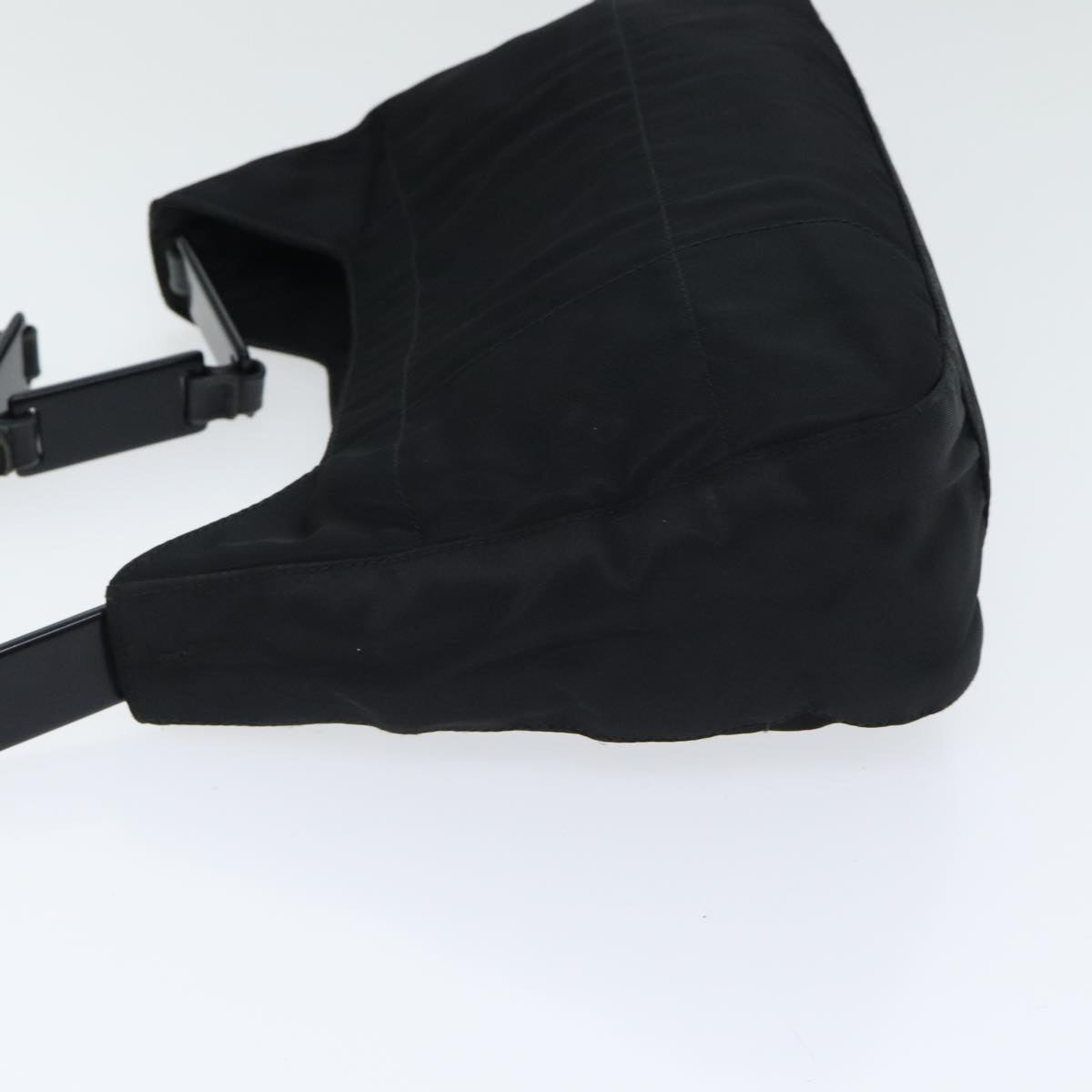 Luxury Prada Shoulder Bag Nylon Plastic Leather Black ep5759