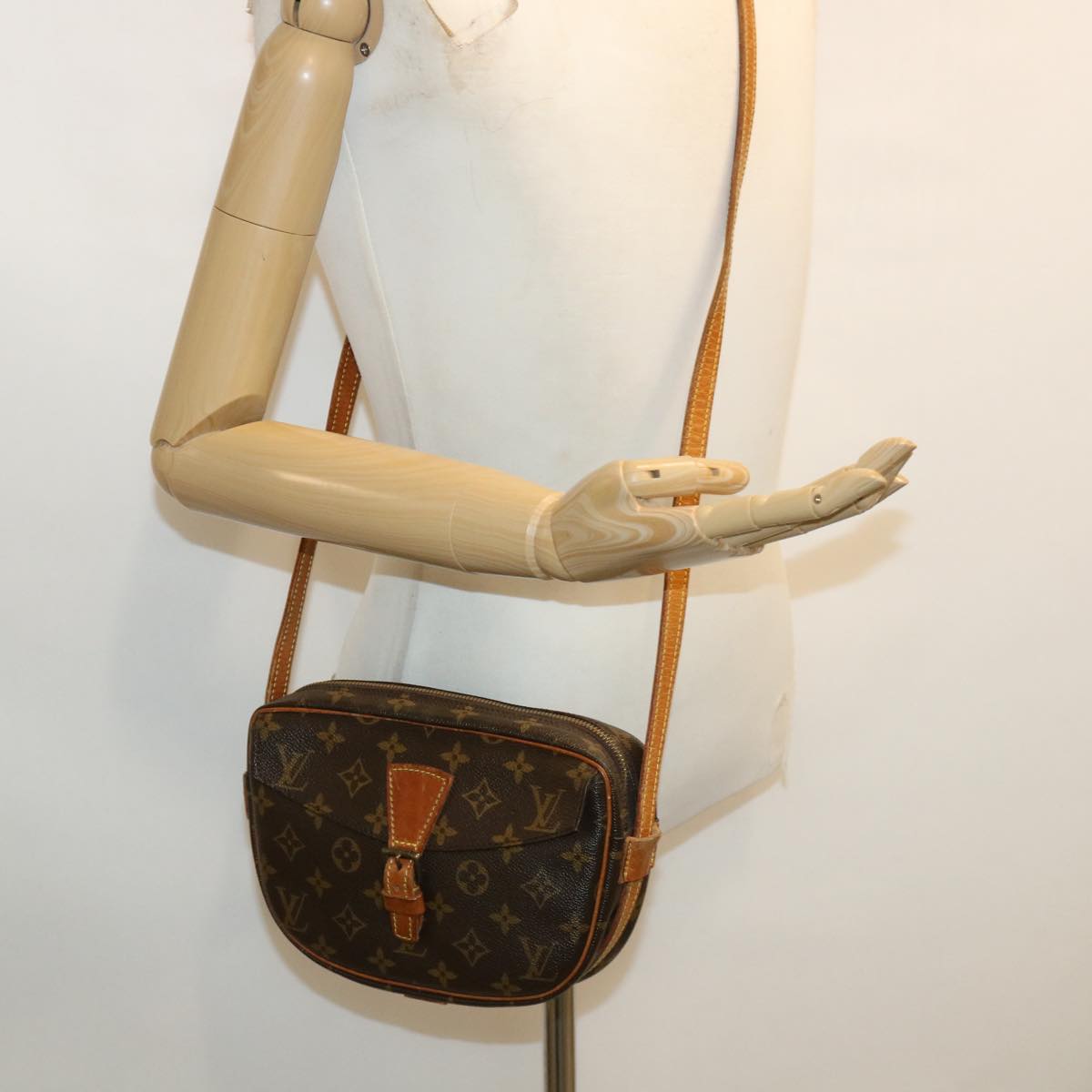 LOUIS VUITTON Monogram Jeune Fille PM Shoulder Bag M51227 LV ep604