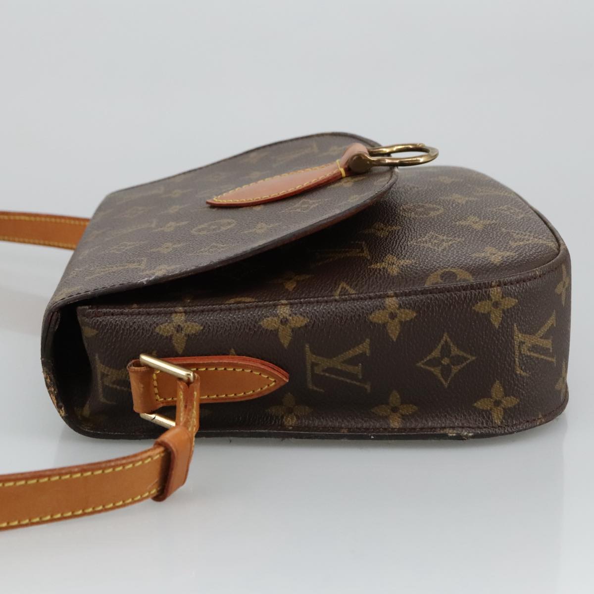 LOUIS VUITTON Monogram Saint Cloud GM Shoulder Bag M51242 LV ep6226