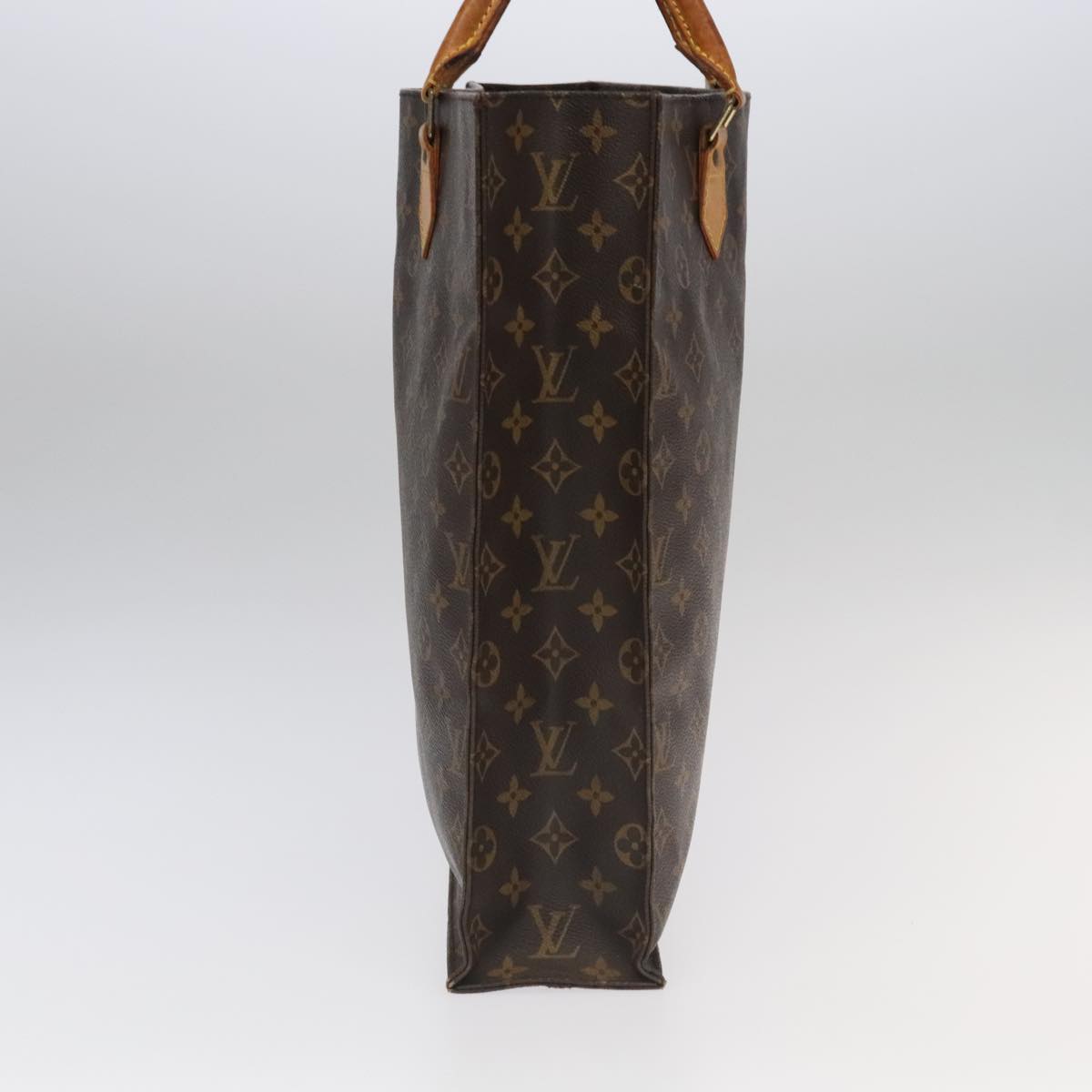 LOUIS VUITTON Monogram Sac Plat Hand Bag M51140 LV ep6272
