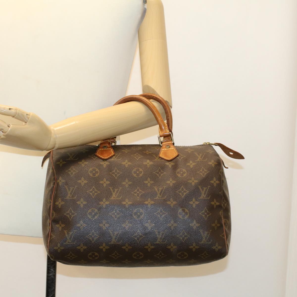 LOUIS VUITTON Monogram Speedy 30 Hand Bag M41526 LV ep991