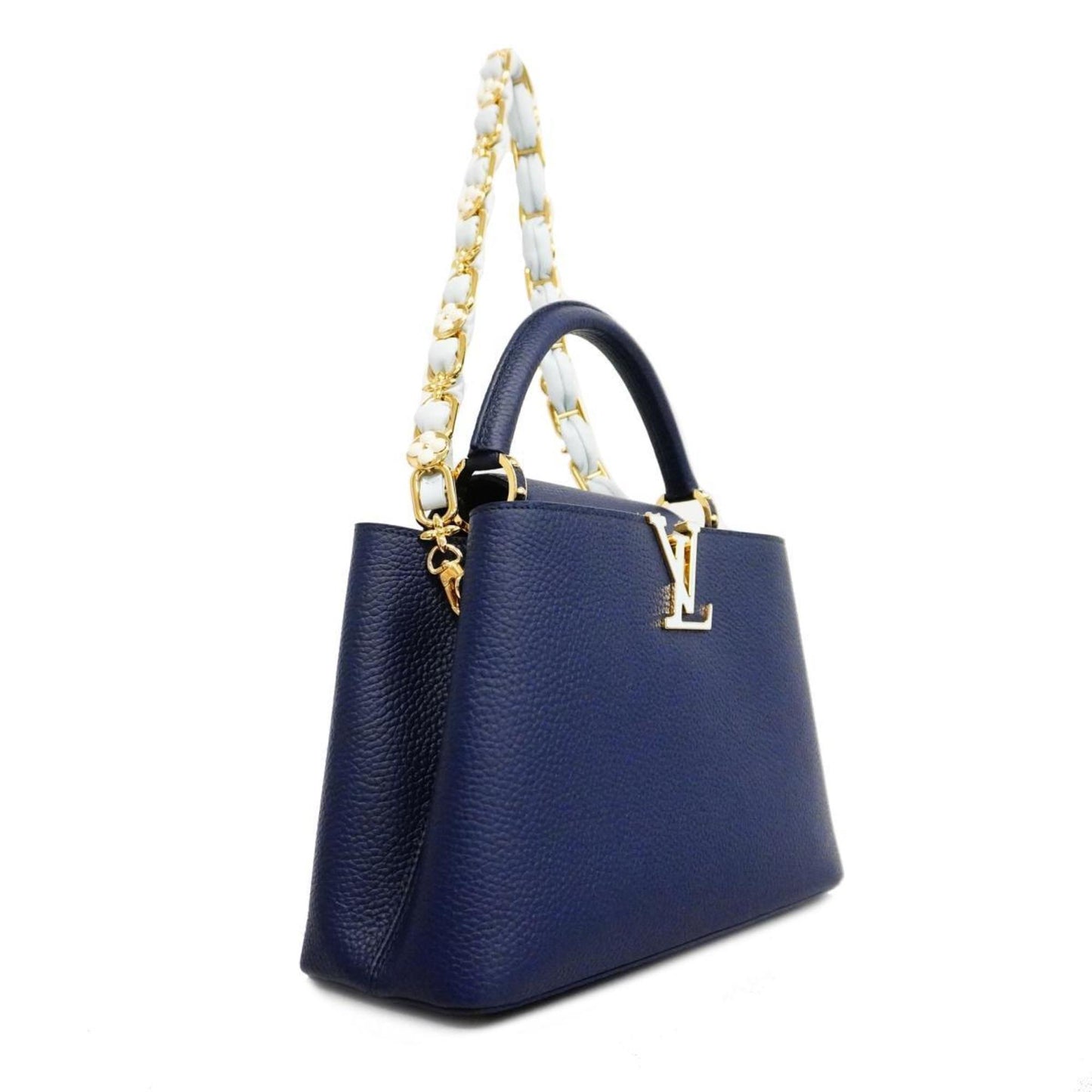 Louis Vuitton Capucines Leather Handbag ()