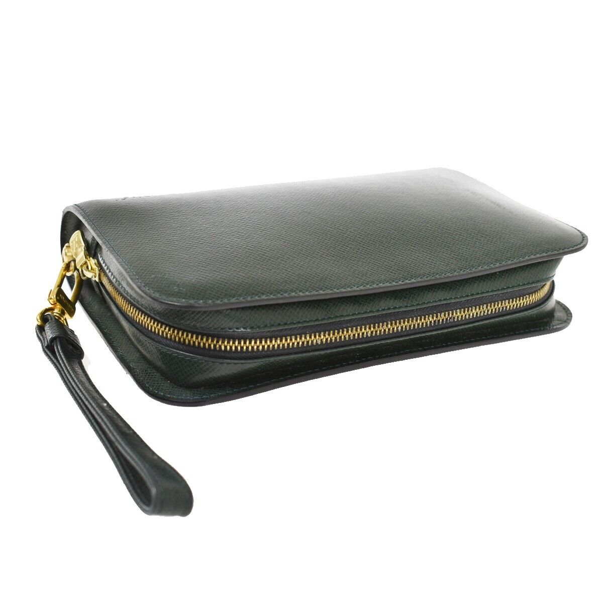 Louis Vuitton Baikal Leather Clutch Bag ()