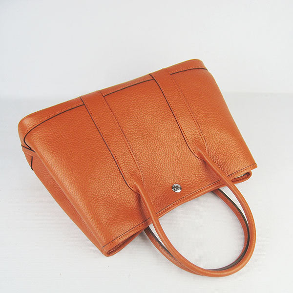 Luxury Hermes garden party handbag H2805 orange