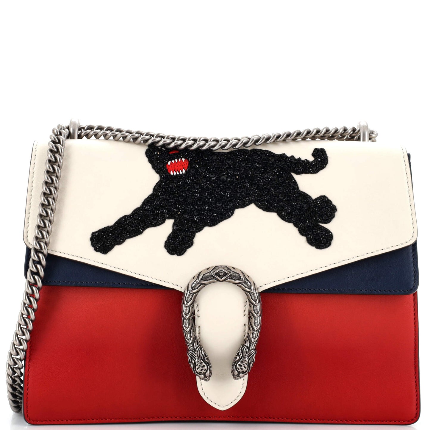 Luxury Gucci Trending 2025 Dionysus Bag Embellished Leather Medium