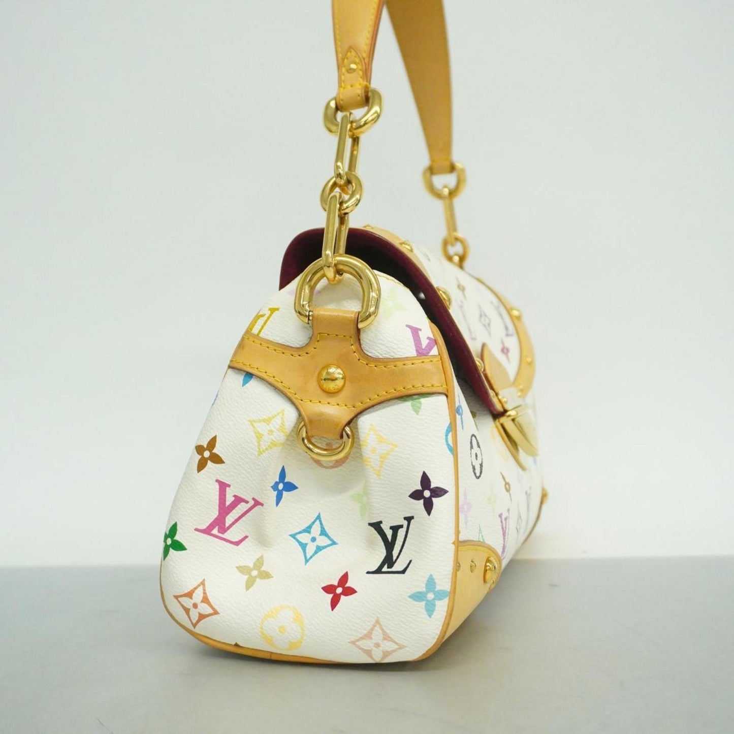 Louis Vuitton Beverly Leather Shoulder Bag ()