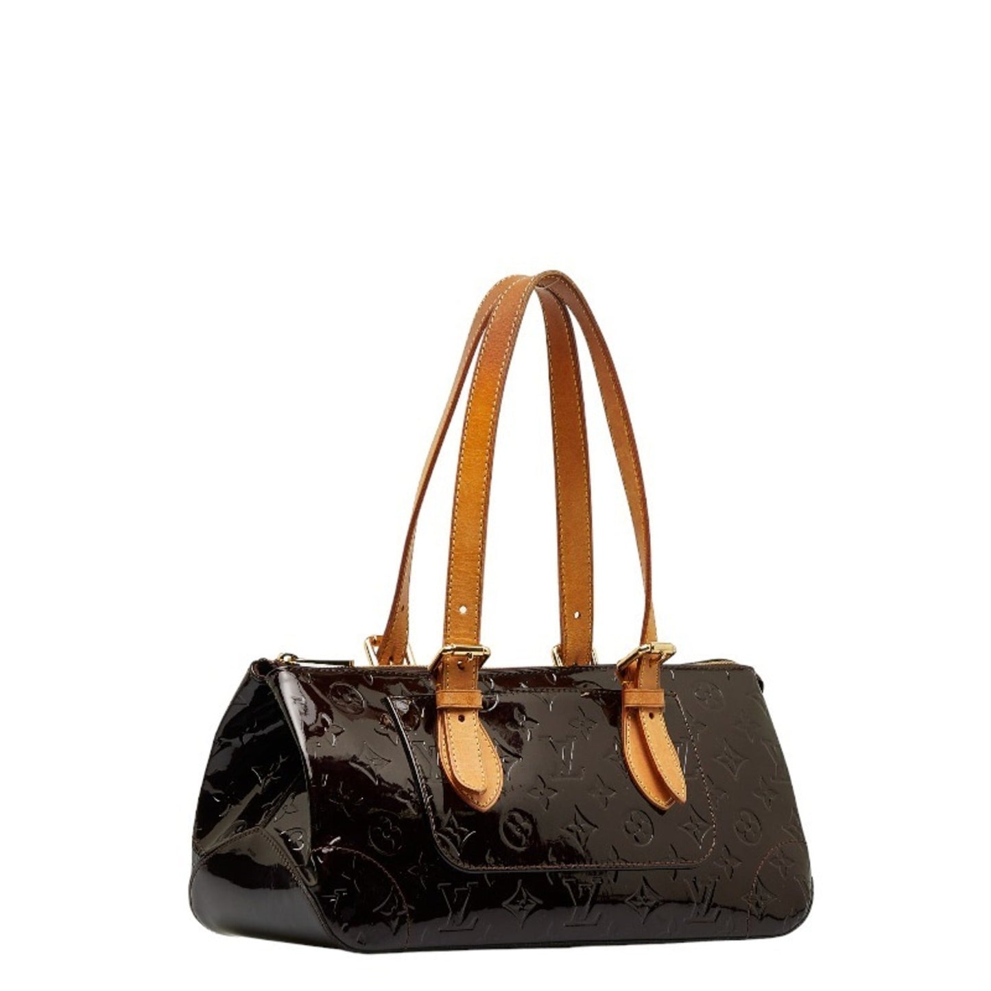 Louis Vuitton Rosewood Patent Leather Shoulder Bag ()