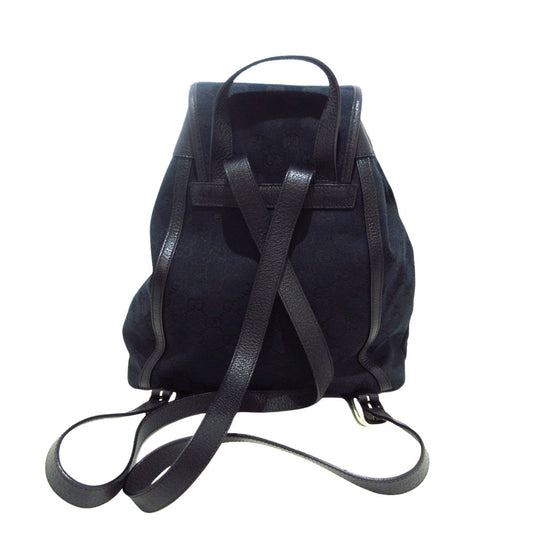 Luxury Gucci Trending 2025 Gg Pattern Canvas Backpack Bag ()