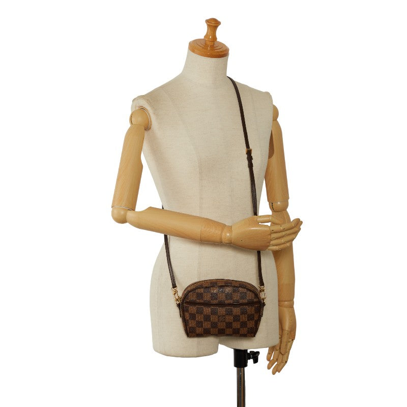 Louis Vuitton Ipanema Shoulder Bag 2WAY N51296 Brown PVC Leather Louis Vuitton