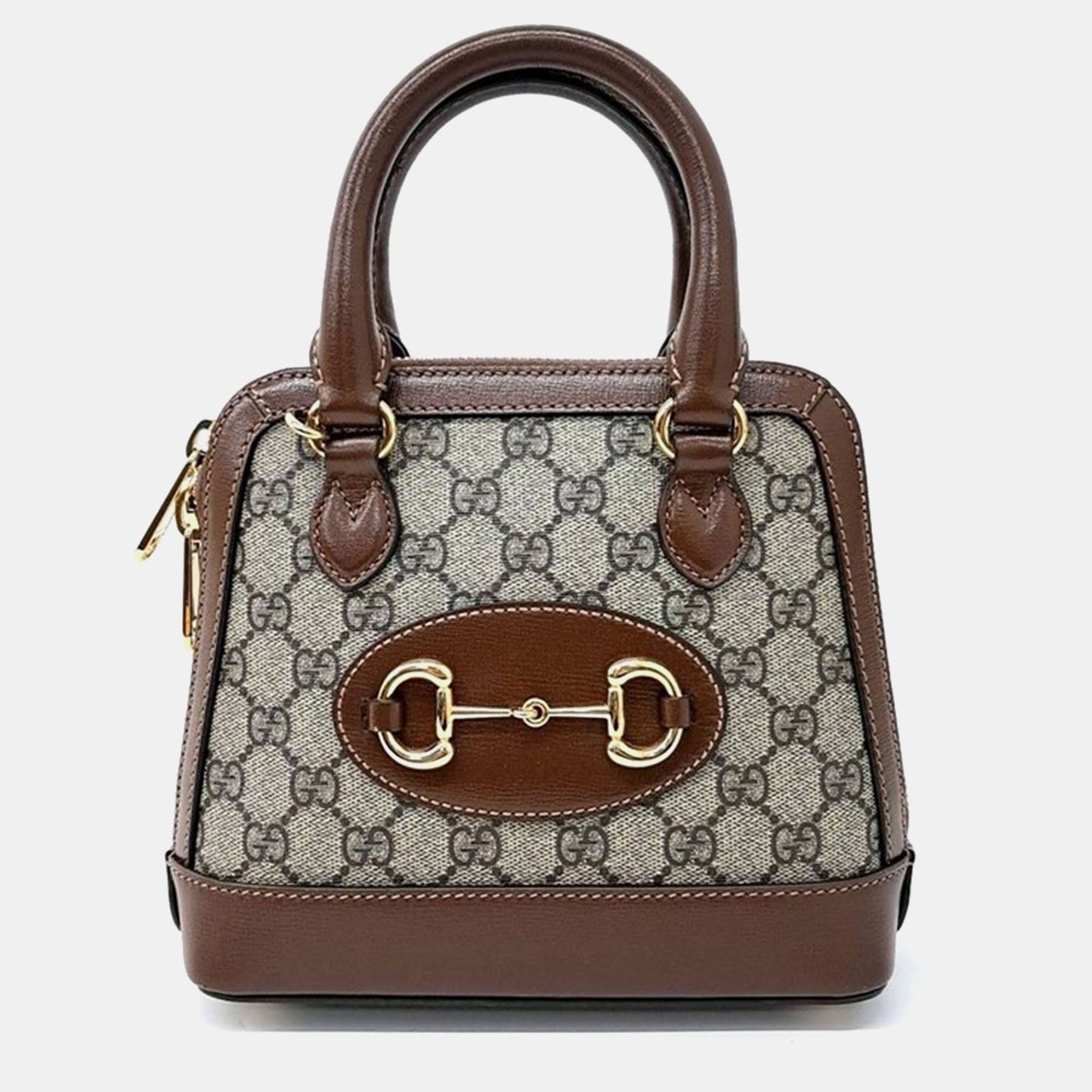 Luxury Gucci Trending 2025 Horsebit 1955 Mini Top Handle Bag
